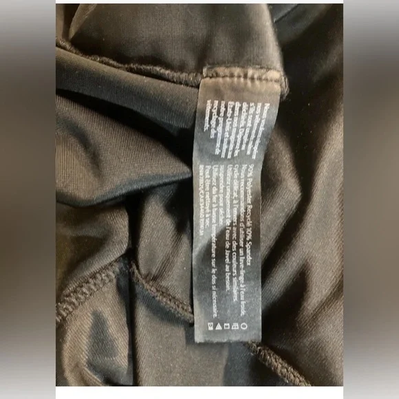 XL 1X Eileen Fisher Black Velvet Dress 55” bust x 39” long - Picture 4 of 5